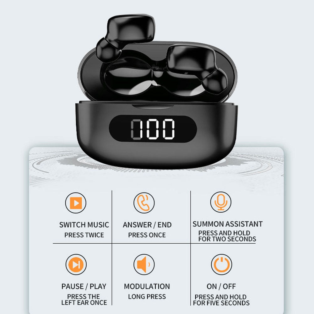 M4 TWS Wireless Bluetooth 5.1 Earphone Earbuds Waterproof Digital Display HiFi Music Calling In-ear Headset M4 TWS Wireless Bluetooth 5.1 Earphone Earbuds Waterproof Digital Display HiFi Music Calling In-ear Headset